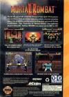 Mortal Kombat II Box Art Back